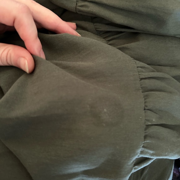 Tuckernuck Mabel Maxi Dress in Olive - Size L - Picture 3 of 3